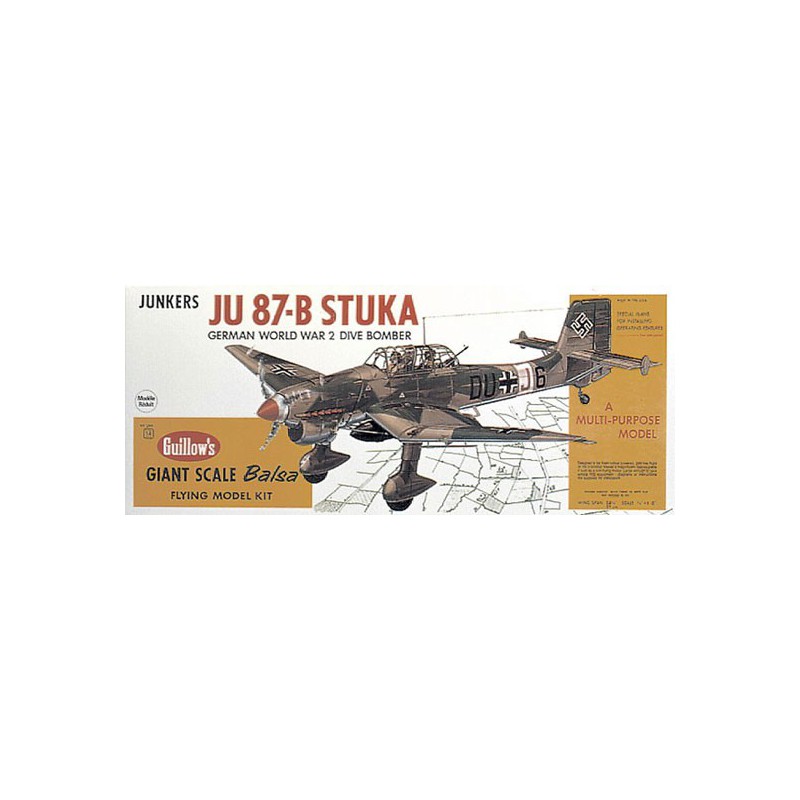 Free-free flight airplane Stuka JU-87B | Scientific-MHD