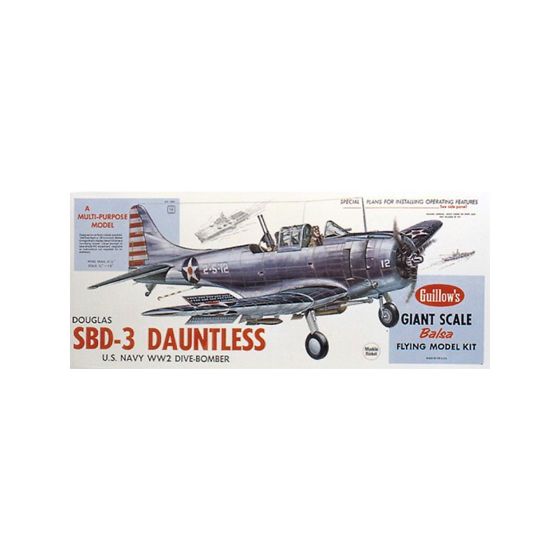 SBD-3 DAUNTLESS free radio controlled | Scientific-MHD
