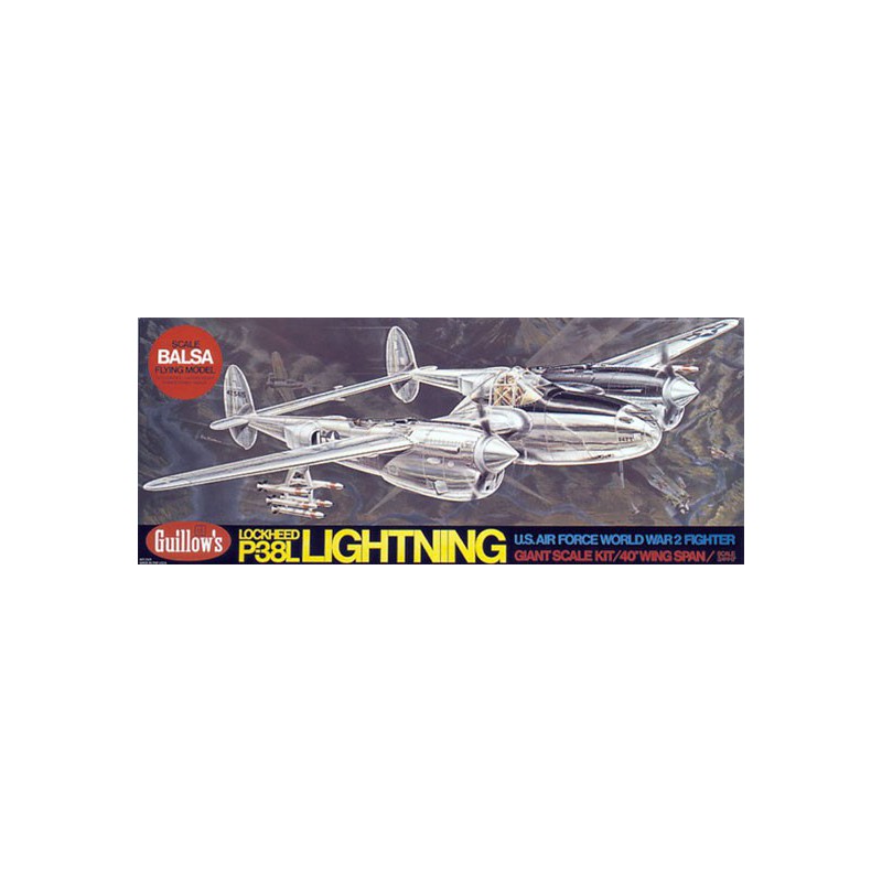 Free radio-free flight aircraft P-38 Lightning | Scientific-MHD