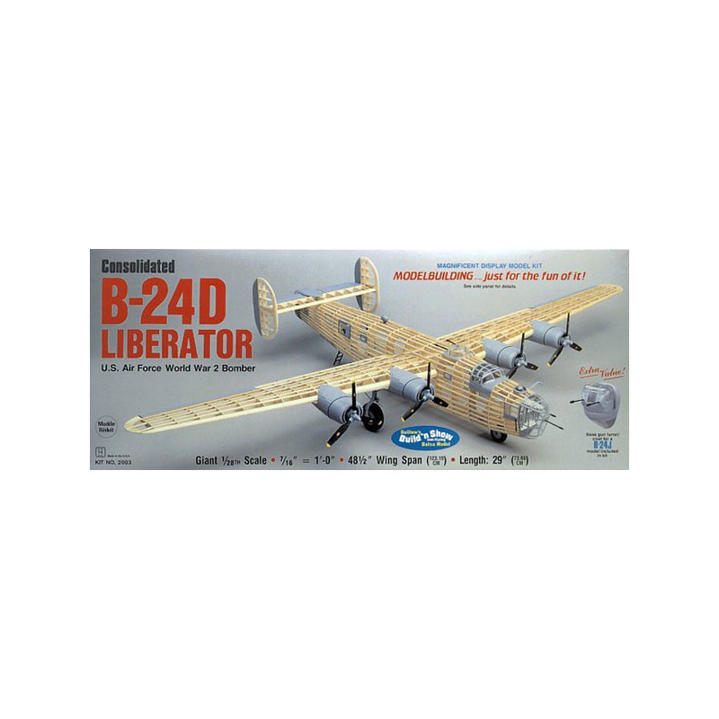 Radio-free flight aircraft B-24D Liberator | Scientific-MHD
