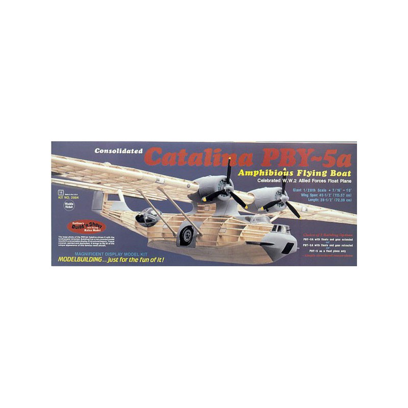 Radio-controlled free flight plane PBY-5A Catalina | Scientific-MHD