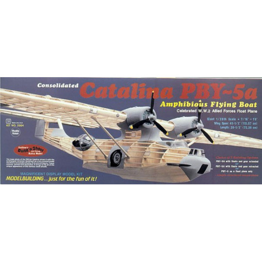 Radio-controlled free flight plane PBY-5A Catalina | Scientific-MHD