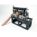 Mercedes 1/16 engine wooden airplane model | Scientific-MHD Mercedes 1/16 engine wooden airplane model | Scientific-MHD