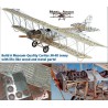 Wooden plane model Curtiss JN-4D Jenny 1/16 | Scientific-MHD