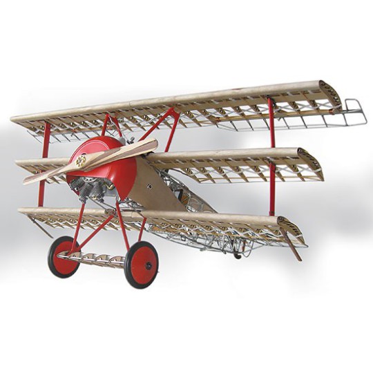 Wooden plane model Fokker DR1 1/16 Wooden plane model Fokker DR1 1/16 | Scientific-MHD