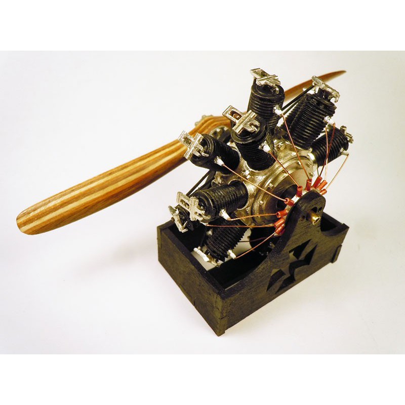 Wooden airplane model Oberusel Uriii 1/16 | Scientific-MHD