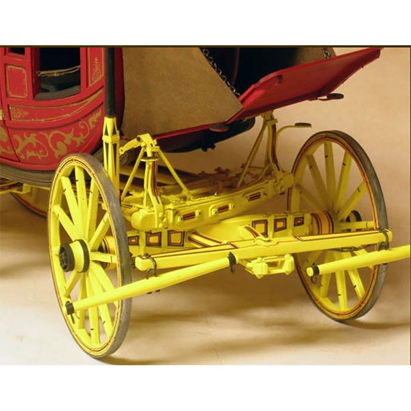 Wooden plane model Diligence Concord 1/12 | Scientific-MHD