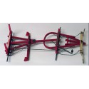 Wooden airplane model 1/12 mandrel trolley | Scientific-MHD Wooden airplane model 1/12 mandrel trolley | Scientific-MHD
