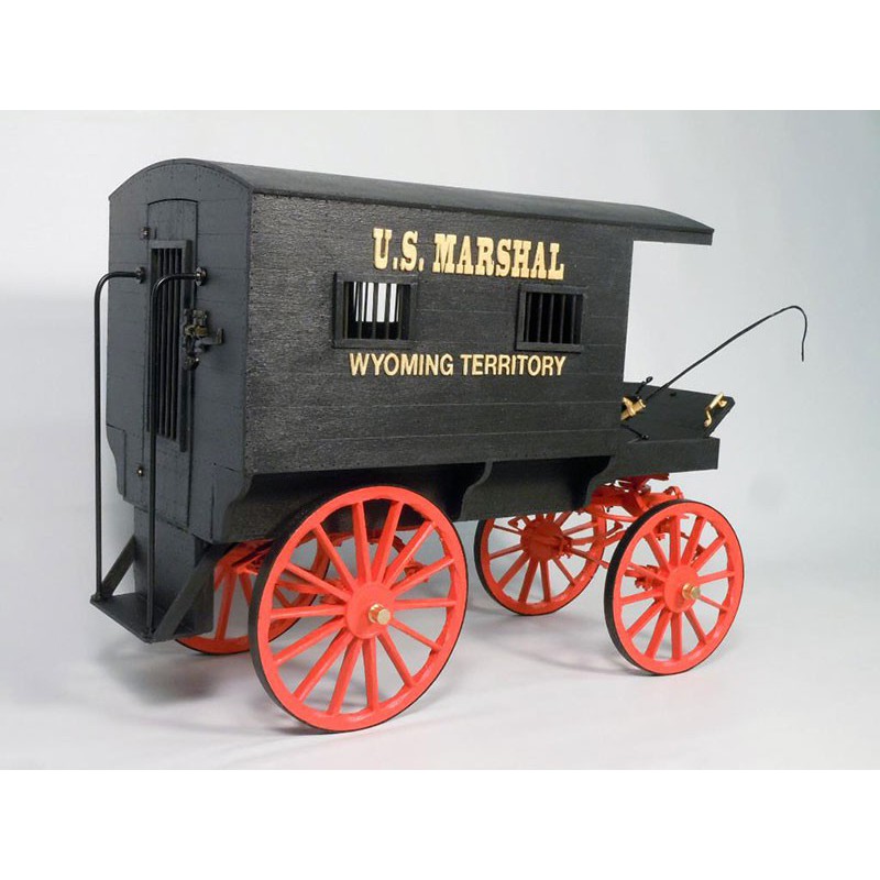 Wooden airplane model US Marshal 1/12 | Scientific-MHD