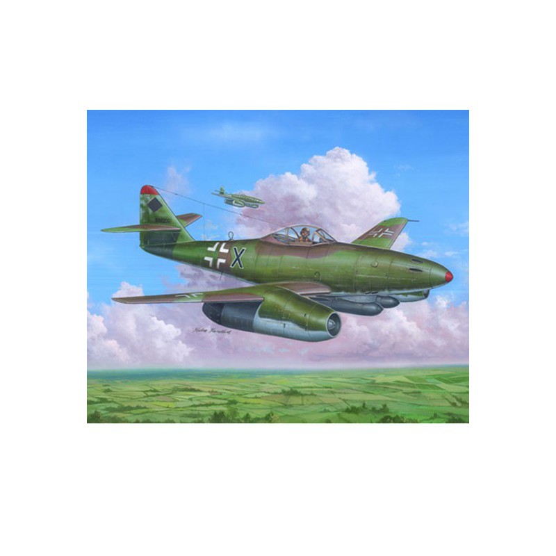 Plastic plane model Me 262 A-2A 1/48 | Scientific-MHD