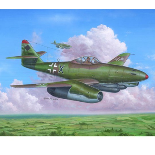 Plastic plane model Me 262 A-2A 1/48 Plastic plane model Me 262 A-2A 1/48 | Scientific-MHD