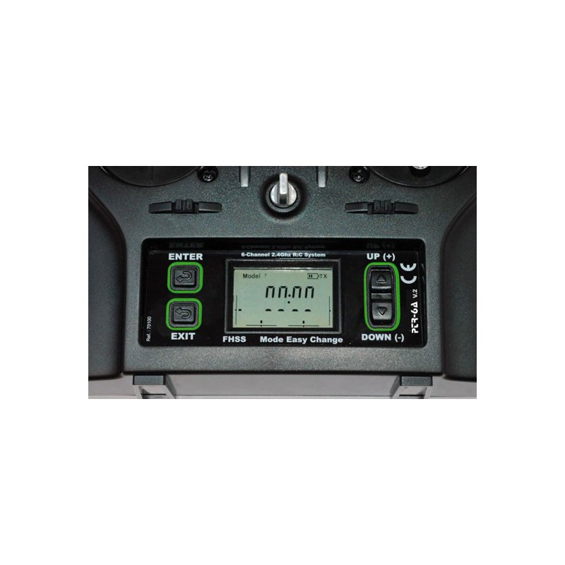 Set for radio radio control PTR-6A V2 6-way + NIMH battery | Scientific-MHD