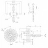 Draft electric motor DM4330 KV340 engine | Scientific-MHD