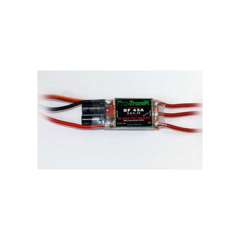 Radio -controlled electric motor BF45A BF 3A/2 to 6S | Scientific-MHD
