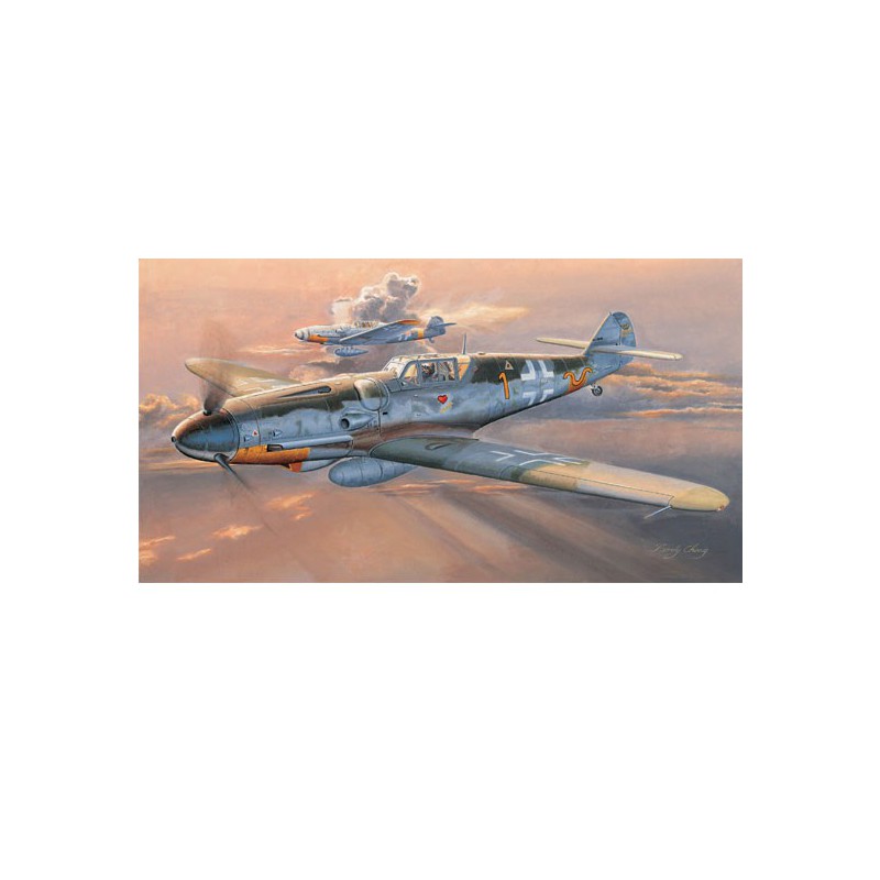 Messerschmitt BF 109G-6 plastic plane model | Scientific-MHD