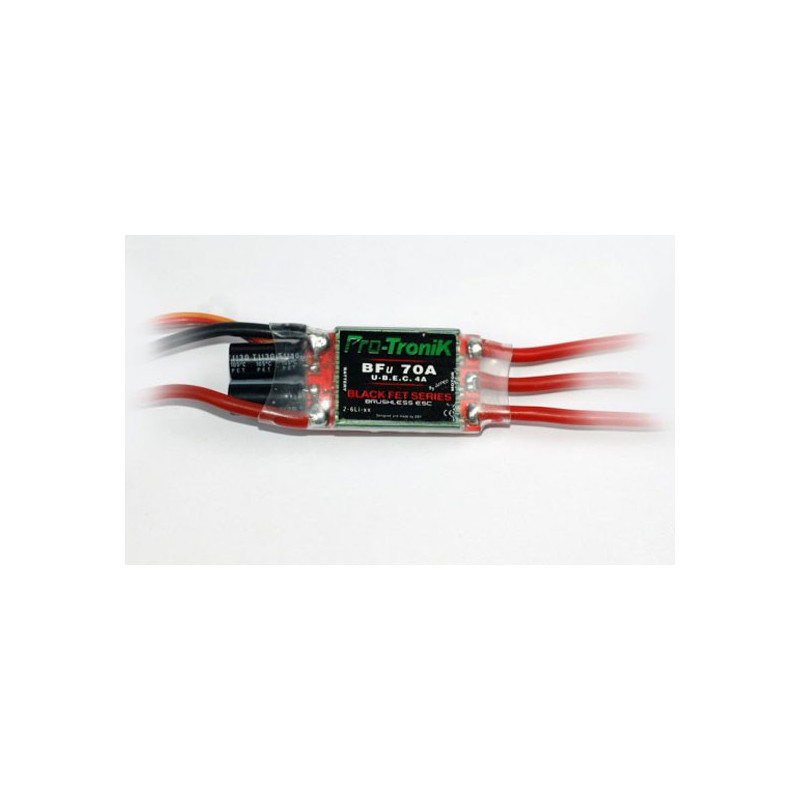 Radio-controlled electric motor drive BF70A U-BE 4A | Scientific-MHD