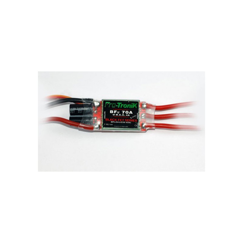 Radio-controlled electric motor drive BF70A U-BE 4A | Scientific-MHD