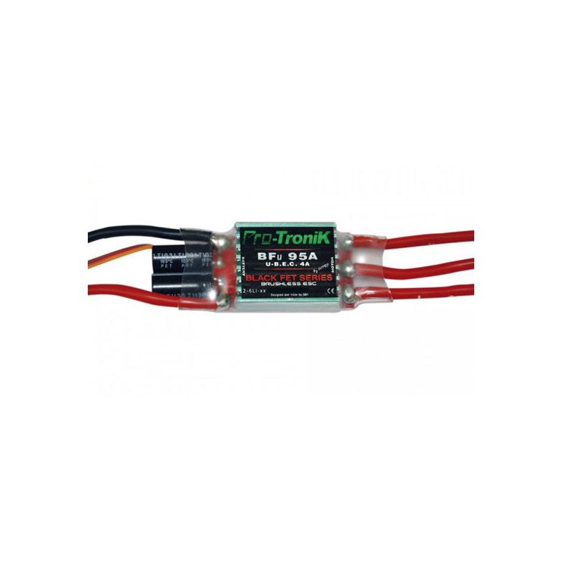 Radio-controlled electric motor drive BF95A U-BE 4A | Scientific-MHD