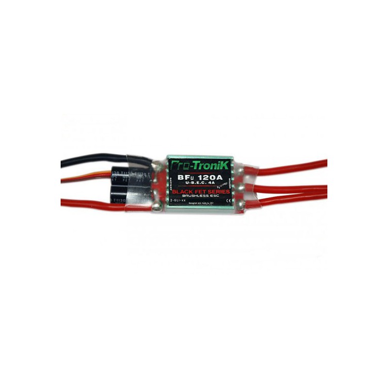 Radio-controlled electric motor drive BF120A U-BE 4A | Scientific-MHD