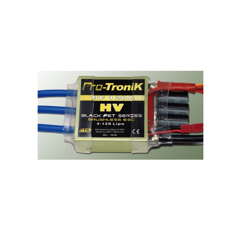 Radio -controlled electric motor BF 120A HV 12S | Scientific-MHD
