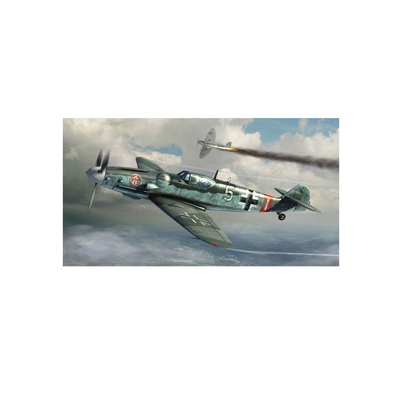 Messerschmitt BF 109G-6 plastic plane model | Scientific-MHD