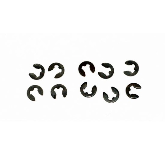 Electric motor radio controlled circlips for 3 mm shaft (10p) | Scientific-MHD