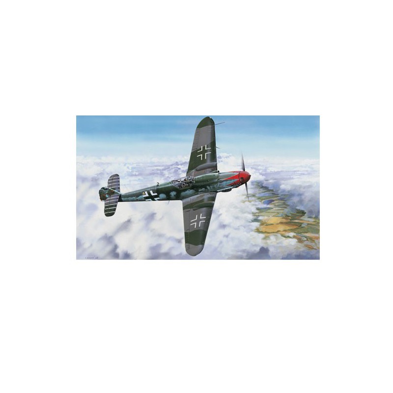 Messerschmitt BF109 K-4 plastic plane model | Scientific-MHD