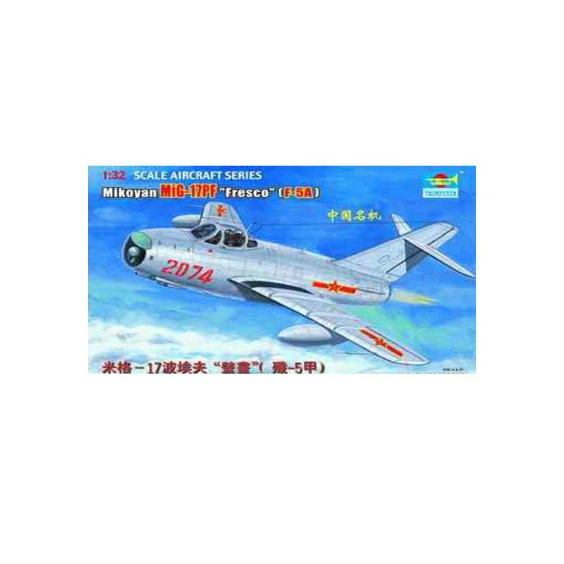 MIG-17PF plastic plane model "FRESCO" | Scientific-MHD