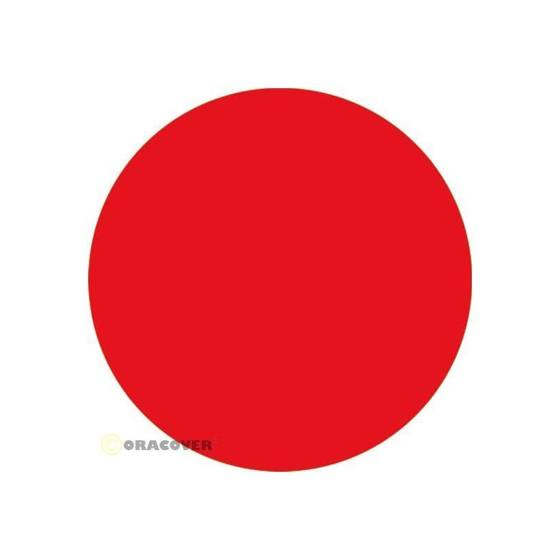 Oracover Oracover Red Fluo Transparent 10m | Scientific-MHD