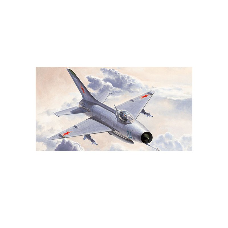 MIG-21 F-13/J-7 Fighter plastic plane model | Scientific-MHD