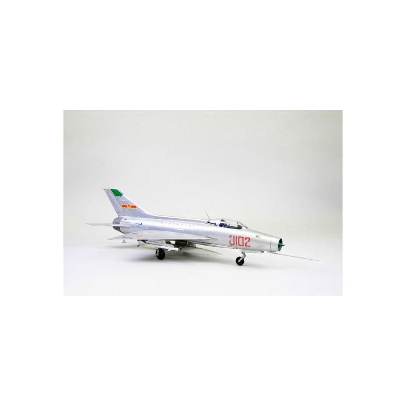 MIG-21 F-13/J-7 Fighter plastic plane model | Scientific-MHD