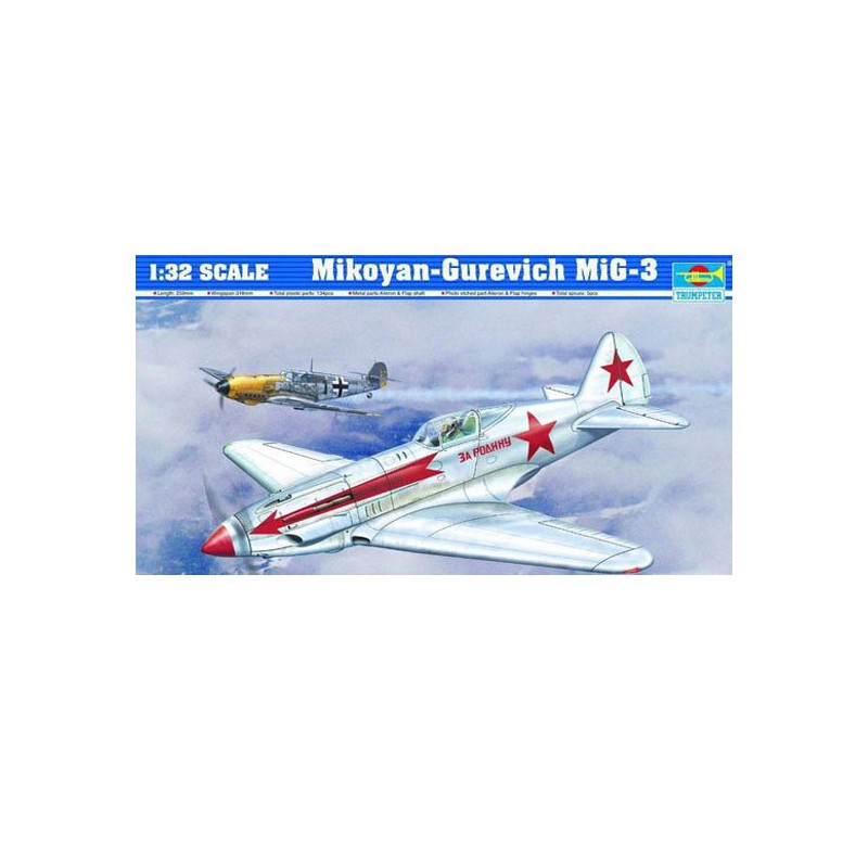 MIG-3 plastic plane model | Scientific-MHD