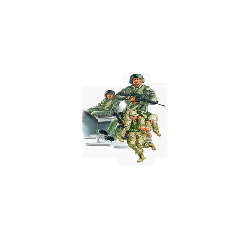 Modern US Army CH-47D Infantry Crew figurine | Scientific-MHD