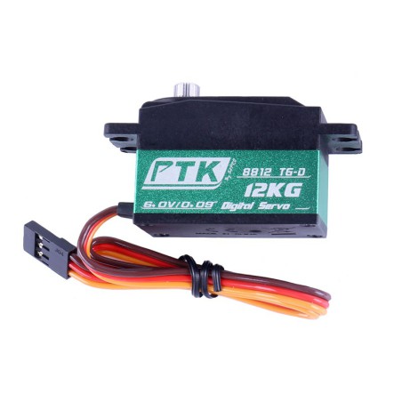 Servos for radio control PTK Servo Digital 8812TG-D 12K | Scientific-MHD Servos for radio control PTK Servo Digital 8812TG-D 12K | Scientific-MHD