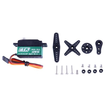 Servos for radio control PTK Servo Digital 8812TG-D 12K | Scientific-MHD Servos for radio control PTK Servo Digital 8812TG-D 12K | Scientific-MHD