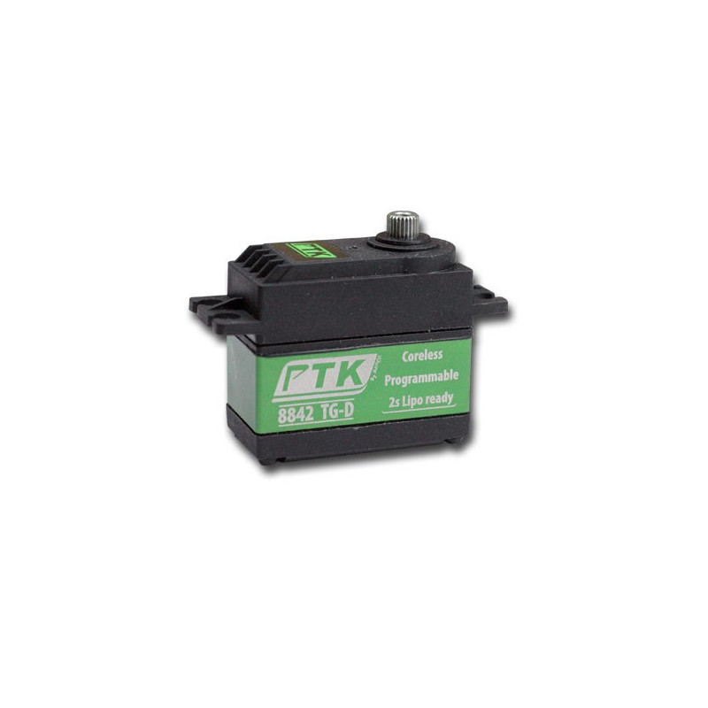 Servos for radio control PTK Servo Standard Digital Coreless 8842 TG-D | Scientific-MHD