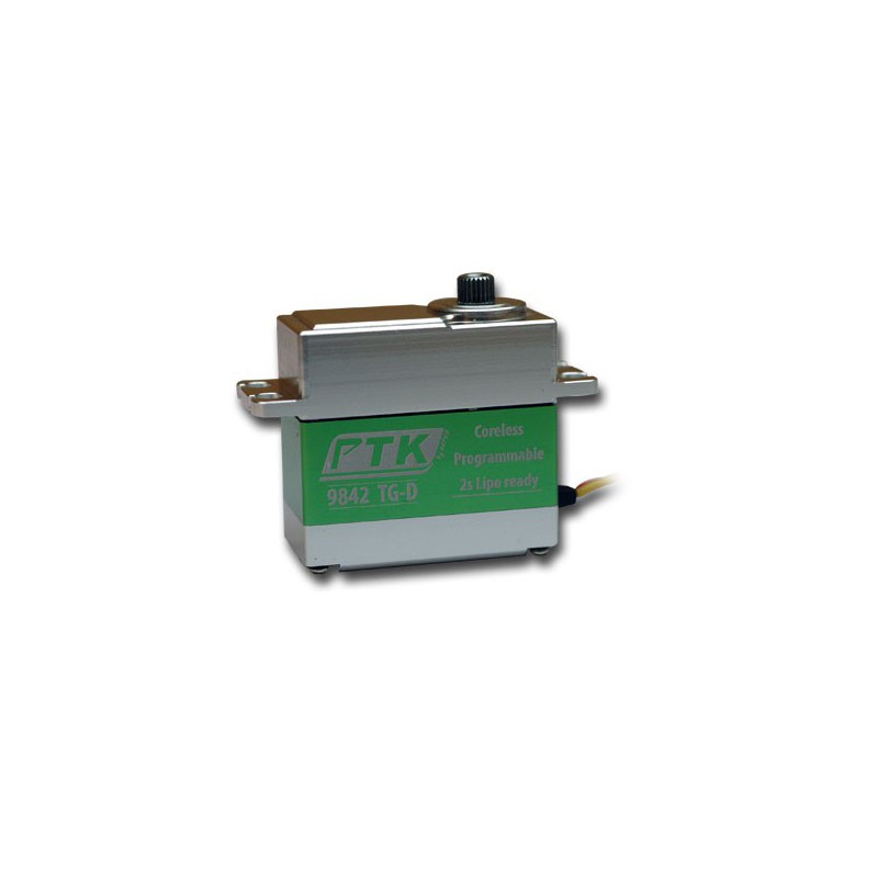 Servos for radio control PTK Servo Standard Digital Coreless 9842 TG-D | Scientific-MHD