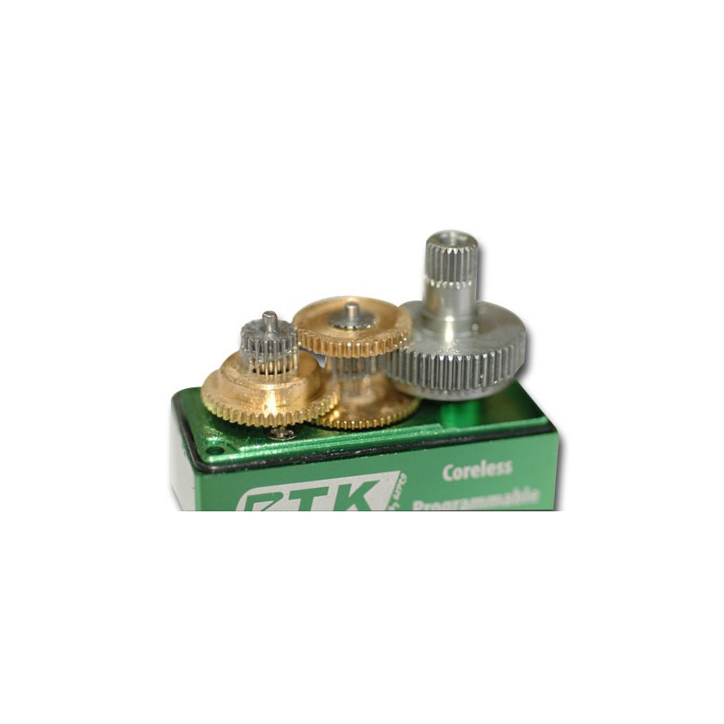 Servos for radio control PTK Servo Standard Digital Coreless 9842 TG-D | Scientific-MHD