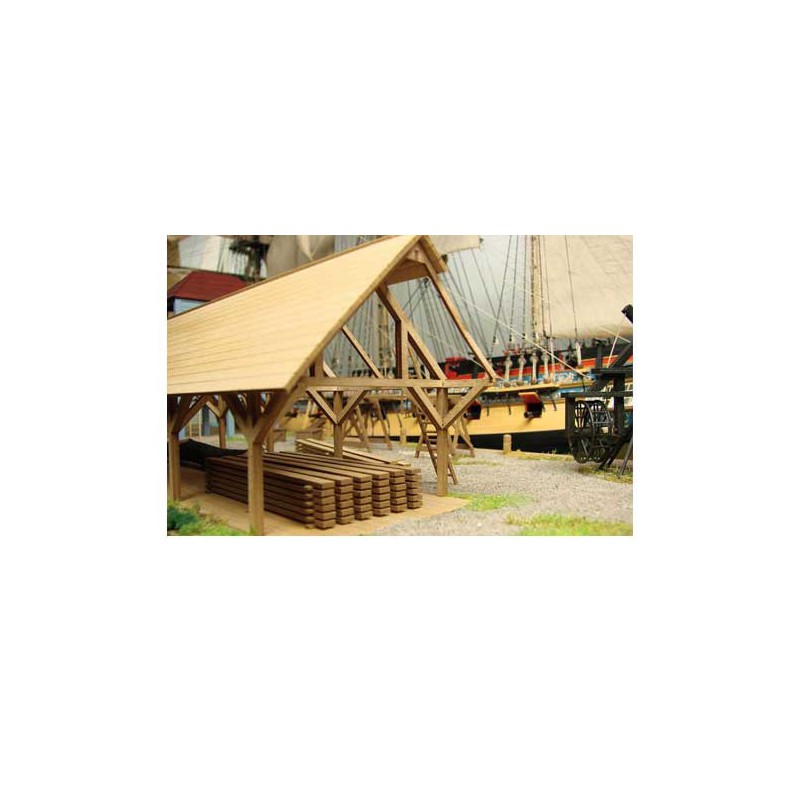 Building Quai Chatam 1780 Ech. 1/72 | Scientific-MHD