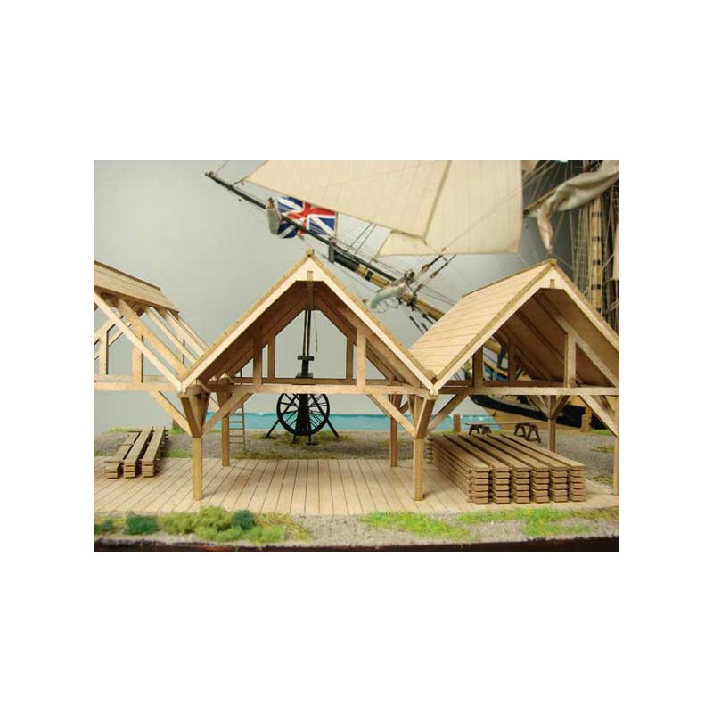 Building Quai Chatam 1780 Ech. 1/72 | Scientific-MHD