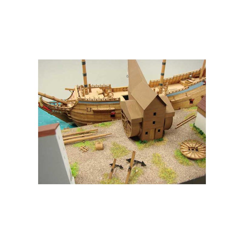 Building Quai Amsterdam 1627 Ech. 1/96 | Scientific-MHD