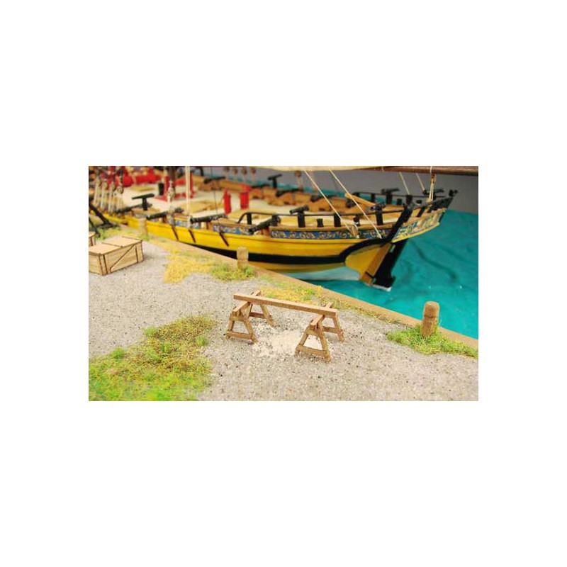 Building Quai Dover 1777 Ech. 1/72 | Scientific-MHD