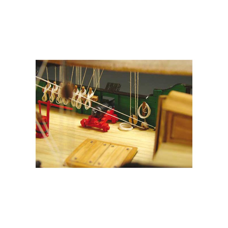 Berbice static boat 1780 Ech. 1/72 | Scientific-MHD