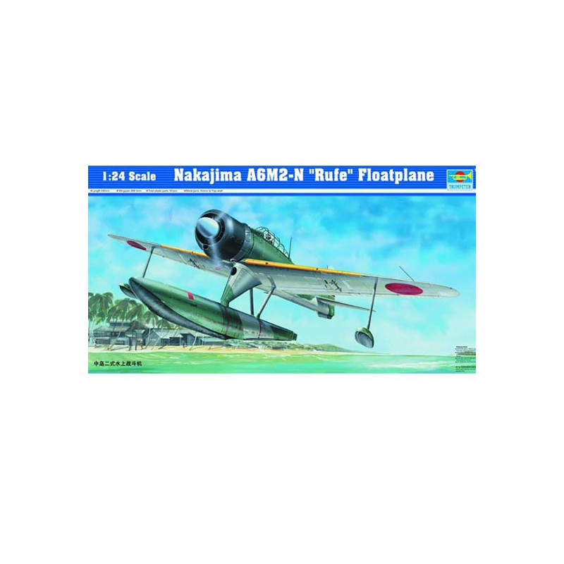 Nakajima A6M2-N plastic plane model | Scientific-MHD