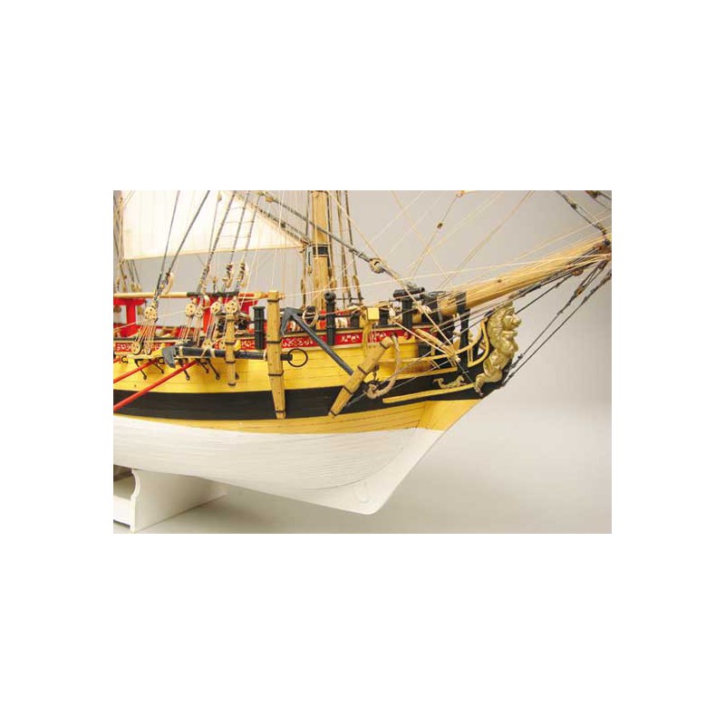 Static boat HMS Wolf 1754 Ech. 1/72 | Scientific-MHD