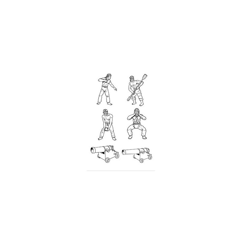 Marine Napoleon gunner figurine | Scientific-MHD