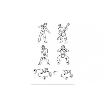 Marine Napoleon gunner figurine | Scientific-MHD