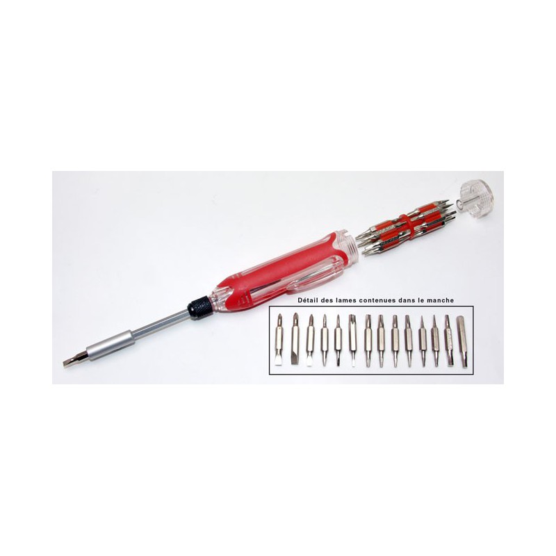 Screwdriver for Moquette screwdriver 30 in 1 | Scientific-MHD