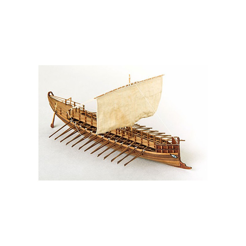 Static boat Greek Bireme 1/72 | Scientific-MHD