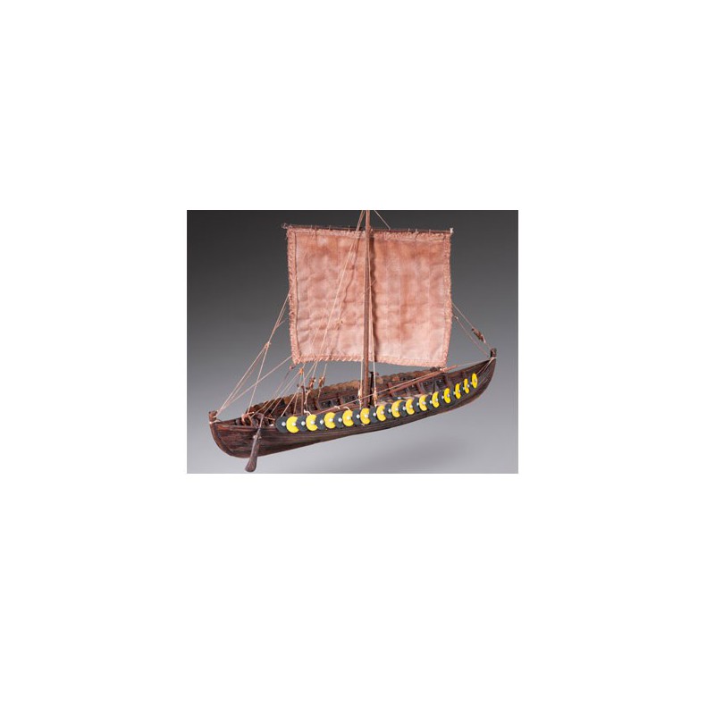 Viking gokstad static boat 1/72 | Scientific-MHD